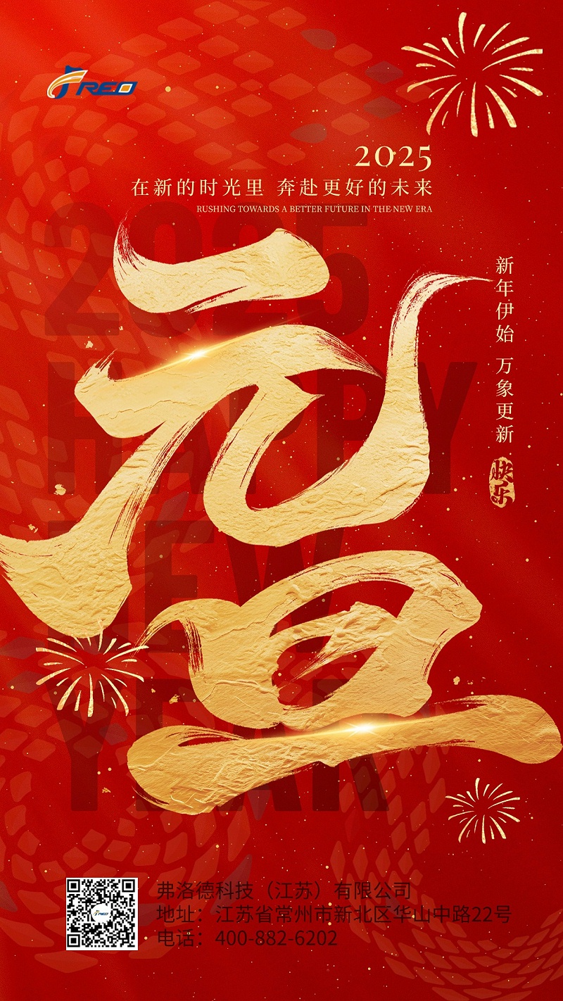 元旦節(jié)日祝福喜慶大字手機海報